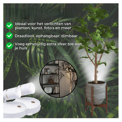 Wireless LED Spotlight Bright Light Exactly Where You Need It