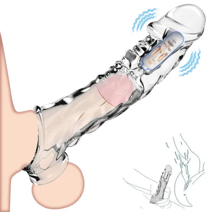 🔥🎁 2025 HOT Deal 💥 Reusable Penis Extension Vibrator – Makes You Longer, Harder & Unstoppable 😍The first 100 buyers enjoy a 56% discount.