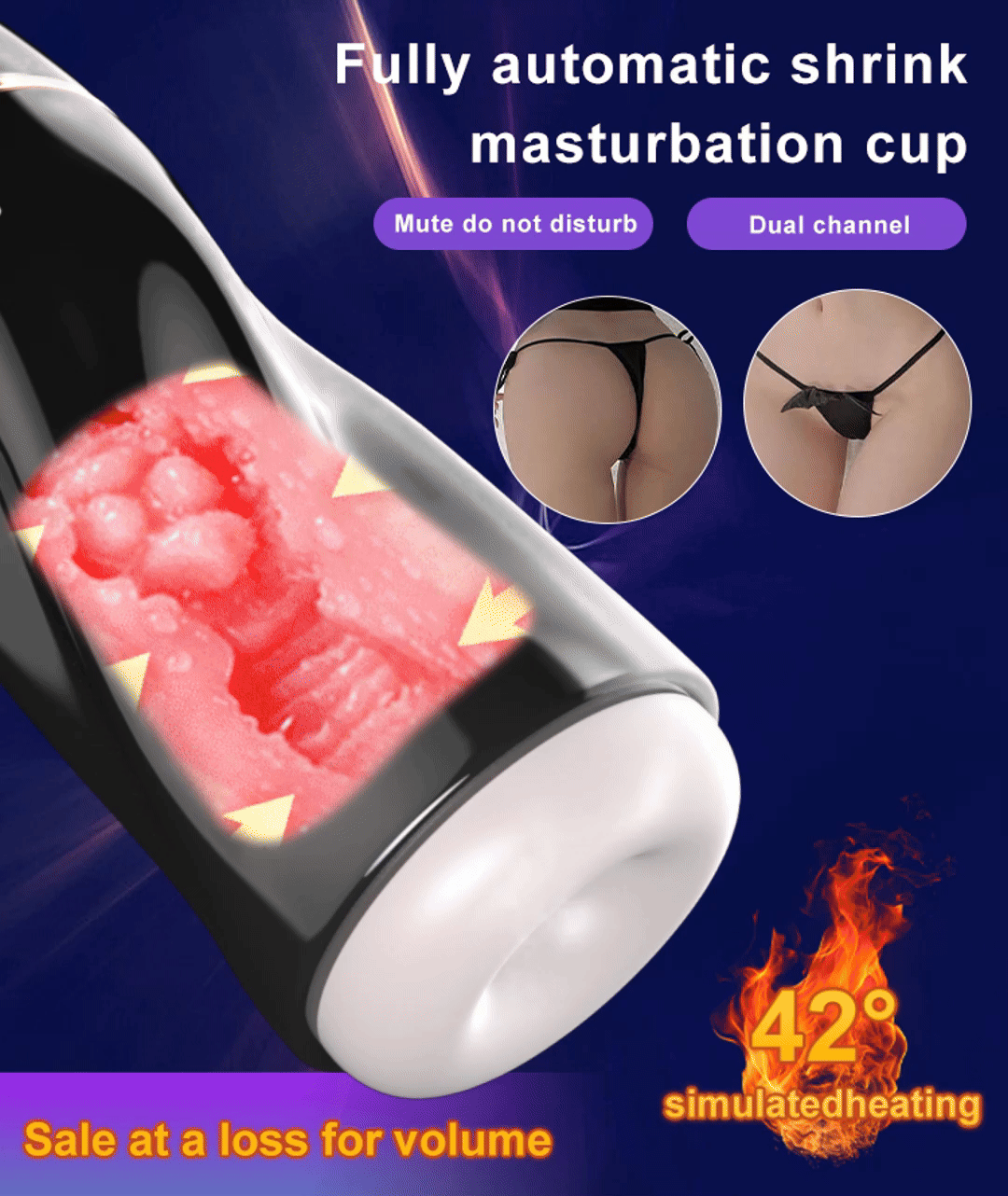 [Discreet Delivery] Automatic Masturbator with Vacuum and Vibration Functions