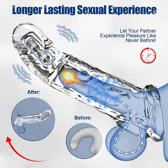 🔥🎁 2025 HOT Deal 💥 Reusable Penis Extension Vibrator – Makes You Longer, Harder & Unstoppable 😍The first 100 buyers enjoy a 56% discount.